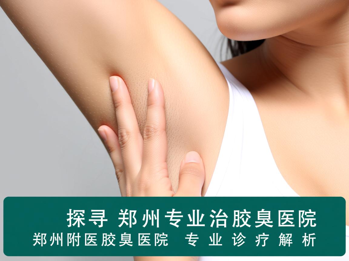 探寻郑州专业治腋臭医院，郑州附医腋臭医院的专业诊疗解析