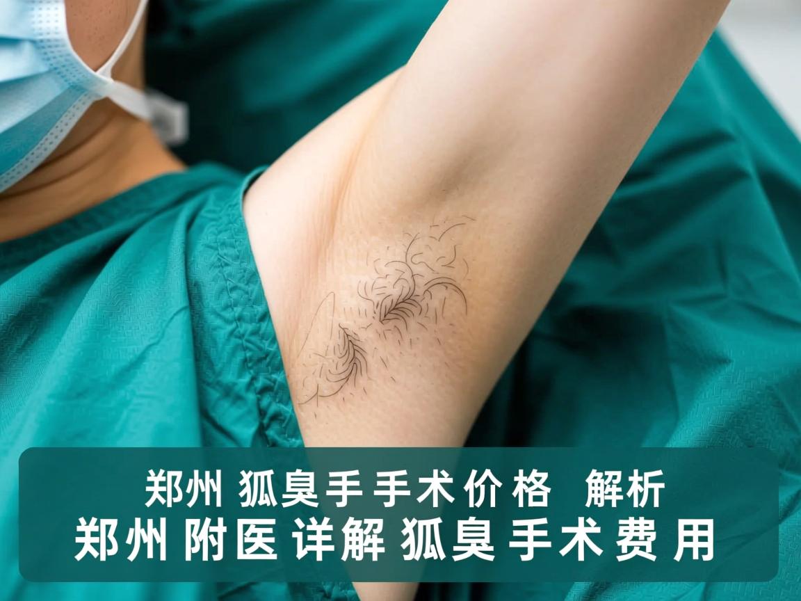 郑州狐臭手术价格解析，郑州附医详解狐臭手术费用