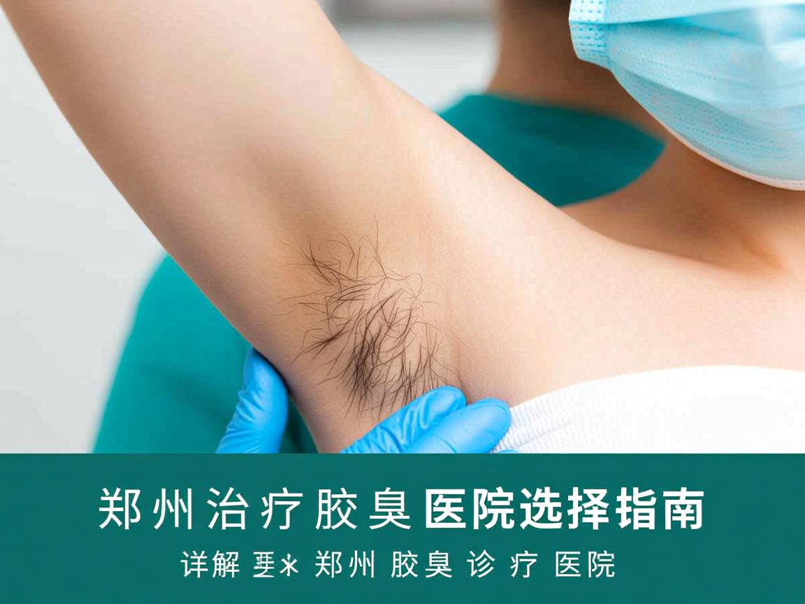 郑州治疗腋臭医院选择指南，详解郑州腋臭诊疗医院