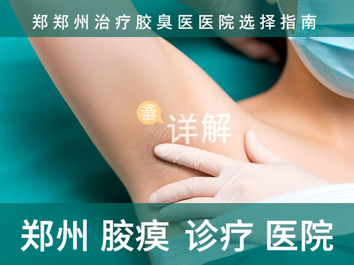 郑州治疗腋臭医院选择指南，详解郑州腋臭诊疗医院