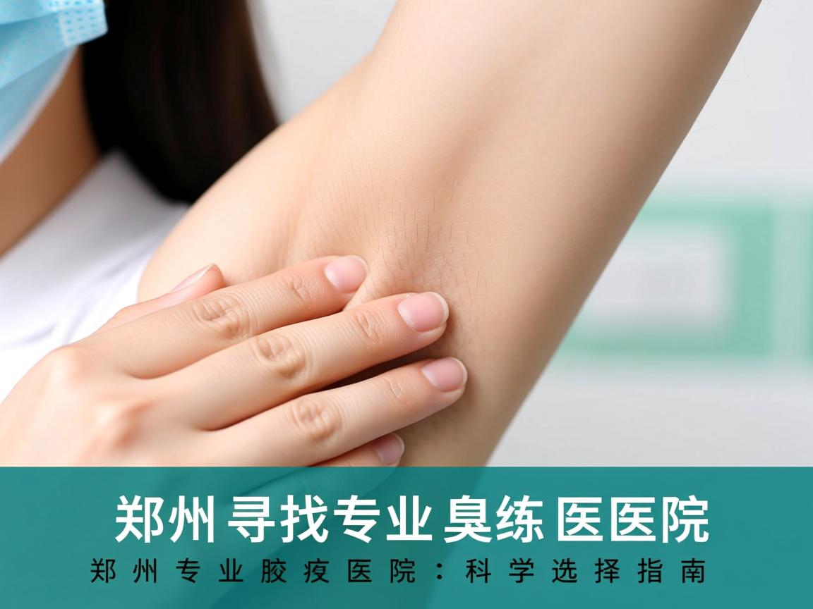 在郑州寻找专业腋臭医院，郑州专业腋臭医院的科学选择指南