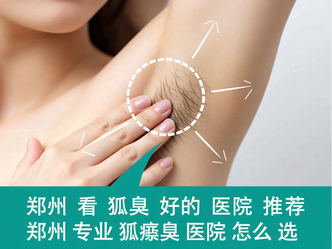 郑州看狐臭好的医院推荐，郑州专业狐臭医院怎么选
