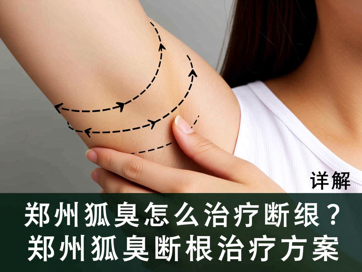 郑州狐臭怎么治疗断根？详解郑州狐臭断根治疗方案