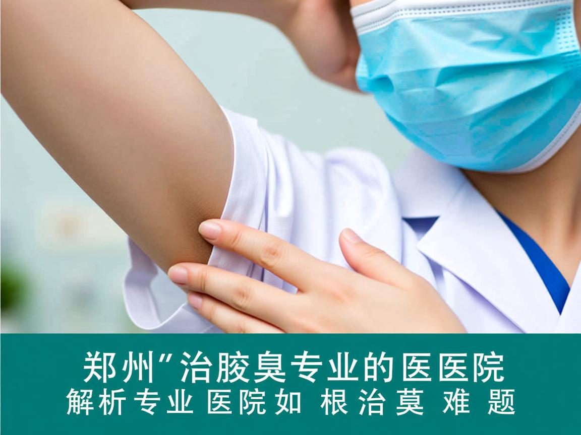 郑州治腋臭专业的医院解析,专业医院如何根治腋臭难题 郑州治腋臭专业的医院解析,专业医院如何根治腋臭难题