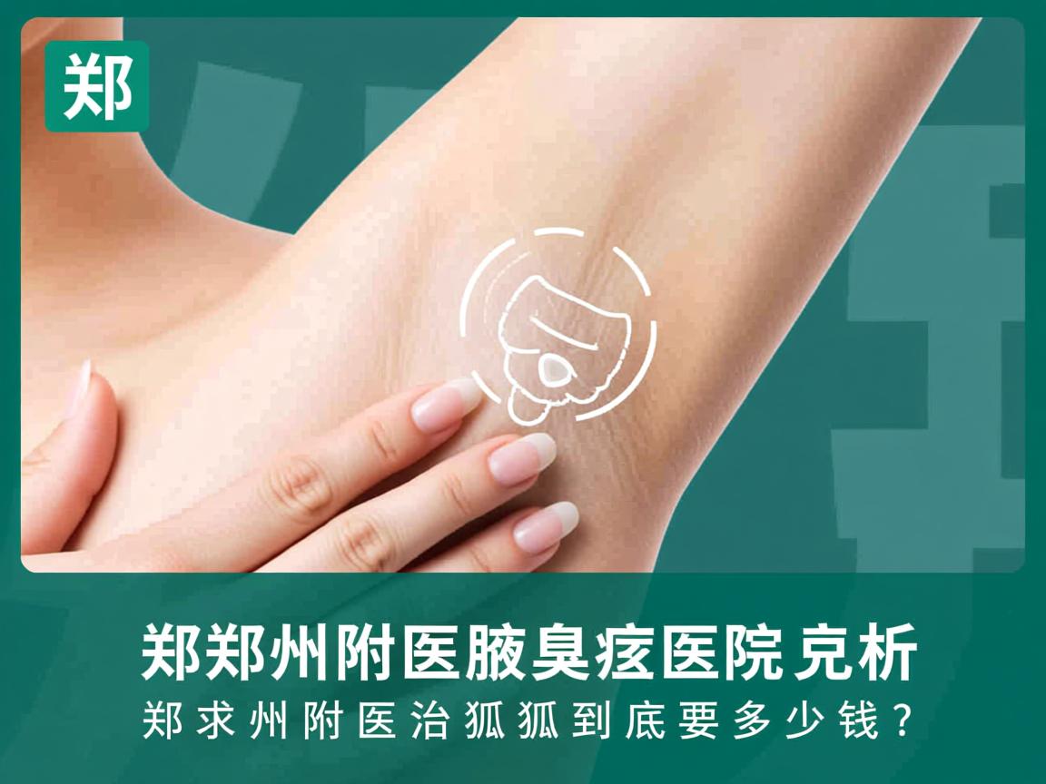 郑州附医腋臭医院解析，郑州附医治疗狐臭到底要多少钱？