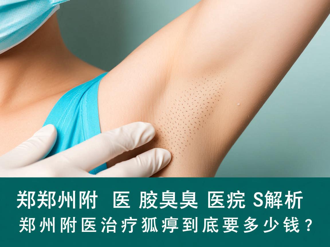 郑州附医腋臭医院解析，郑州附医治疗狐臭到底要多少钱？