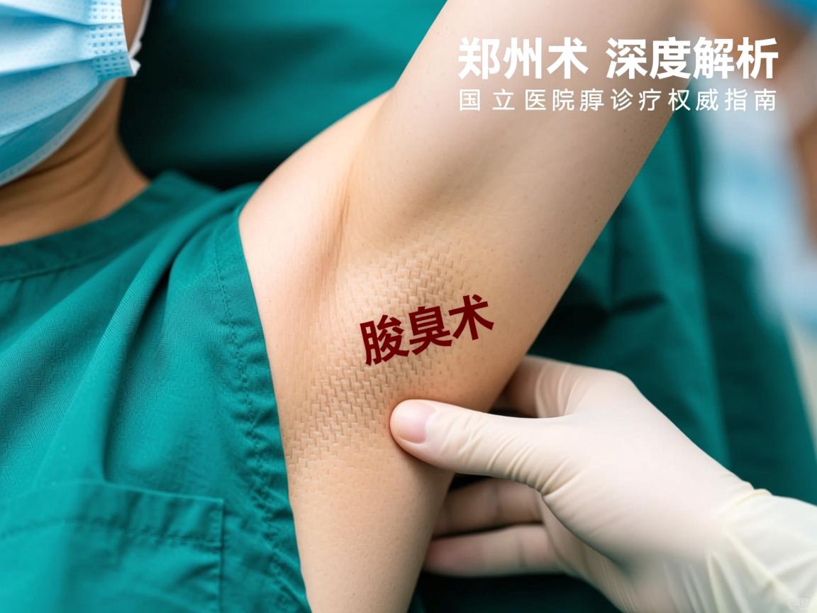 郑州腋臭手术深度解析，国立医院腋臭诊疗权威指南