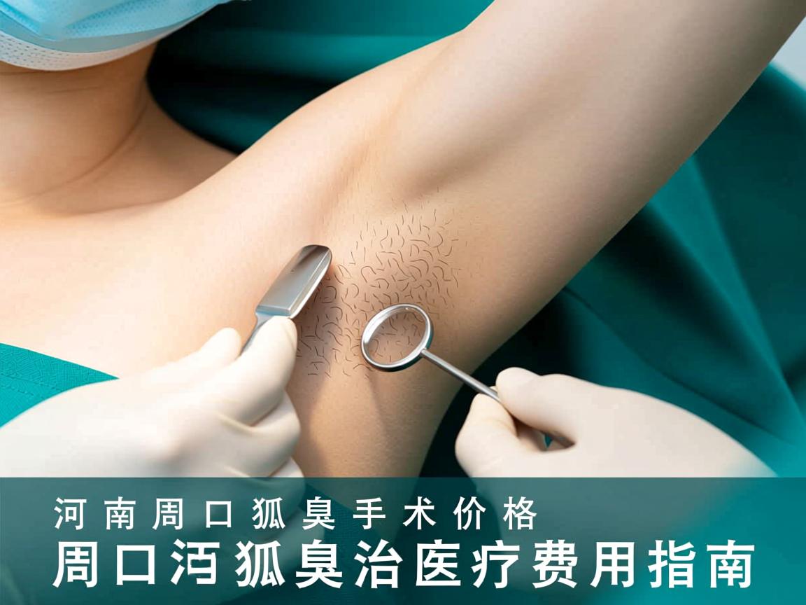 深度解析河南周口狐臭手术价格 周口狐臭治疗费用指南