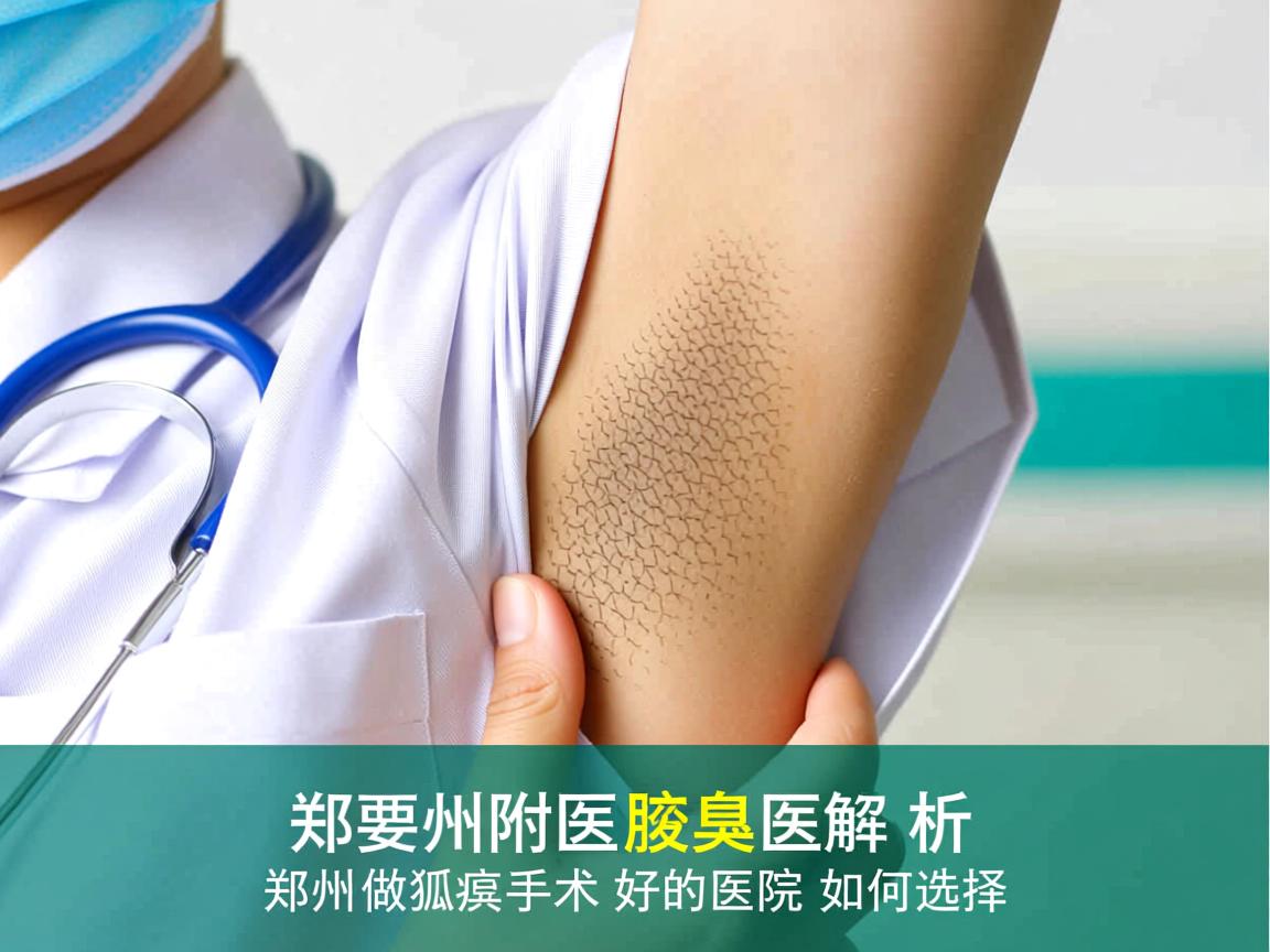 郑州附医腋臭医院解析,郑州做狐臭手术好的医院如何选择 郑州附医腋臭医院解析,郑州做狐臭手术好的医院如何选择