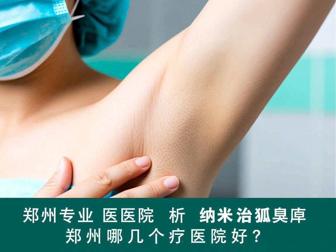 郑州专业医院解析，纳米治狐臭，郑州哪几个医院好？