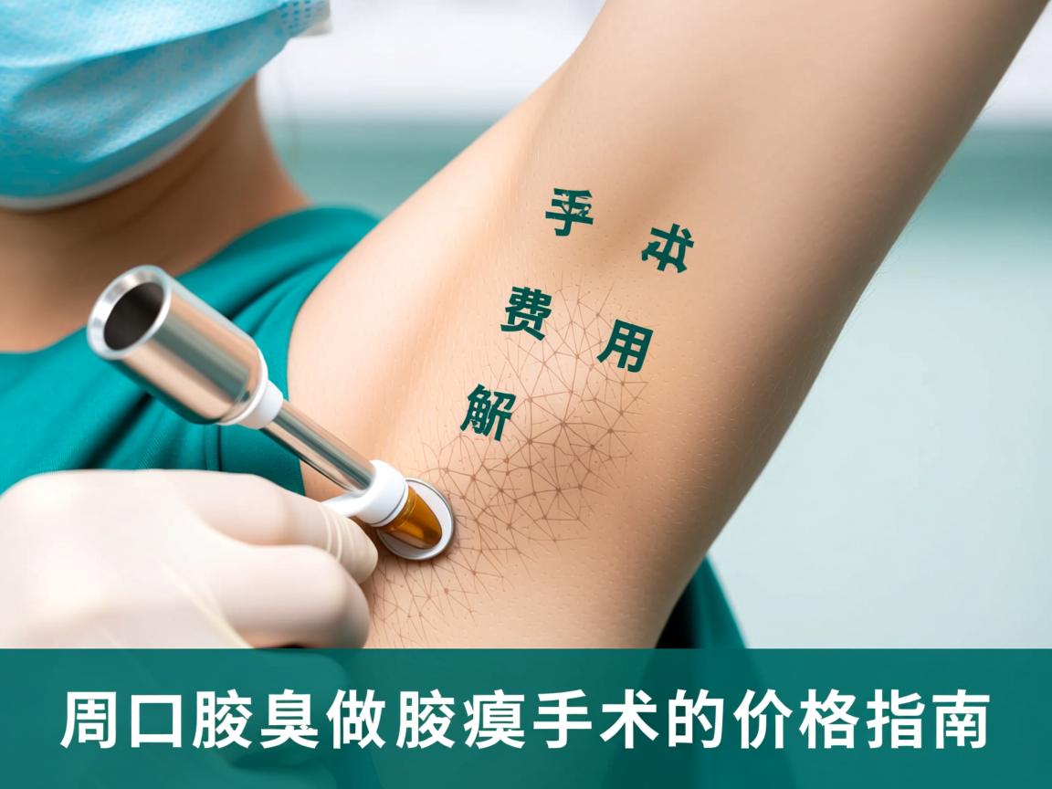 周口腋臭手术费用解析，周口做腋臭手术的价格指南