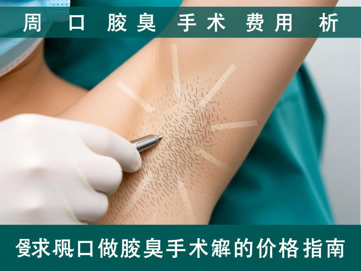 周口腋臭手术费用解析，周口做腋臭手术的价格指南