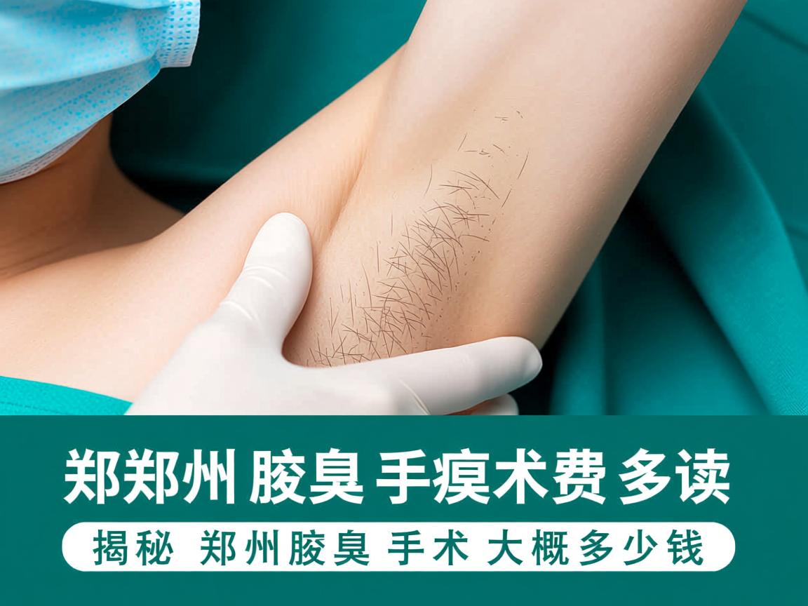 郑州腋臭手术费解读，揭秘郑州腋臭手术大概多少钱