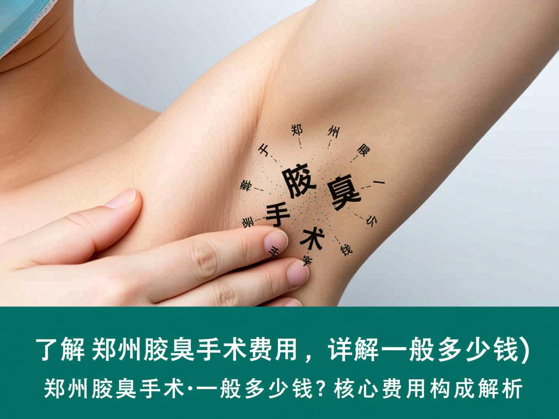 了解郑州腋臭手术费用，详解郑州腋臭手术一般多少钱
郑州腋臭手术一般多少钱？核心费用构成解析