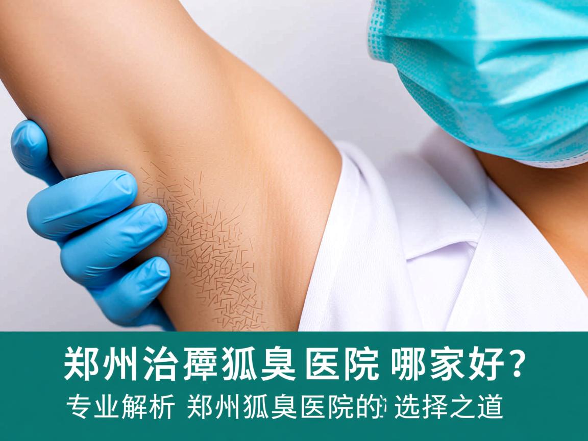 郑州治狐臭医院哪家好？专业解析郑州狐臭医院的选择之道