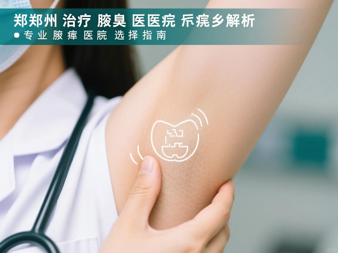 郑州治疗腋臭医院解析，专业腋臭医院的选择指南