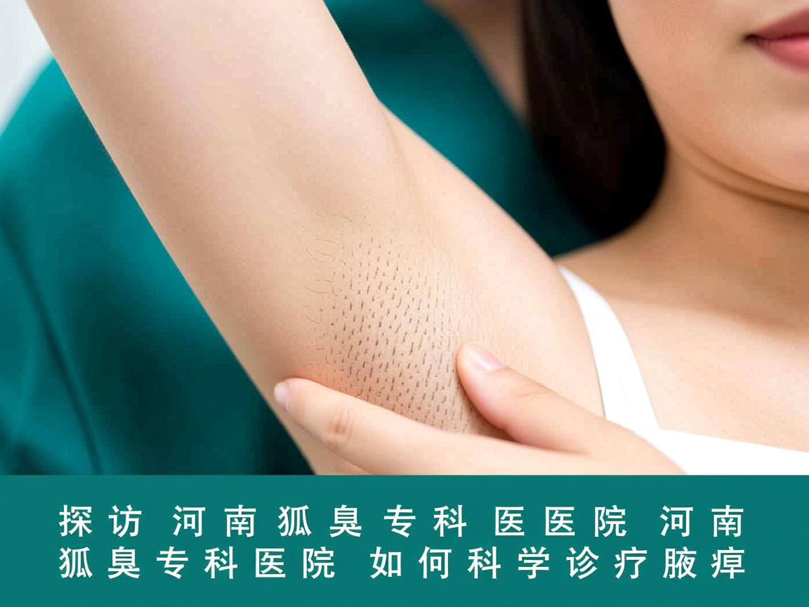 探访河南狐臭专科医院，河南狐臭专科医院如何科学诊疗腋臭