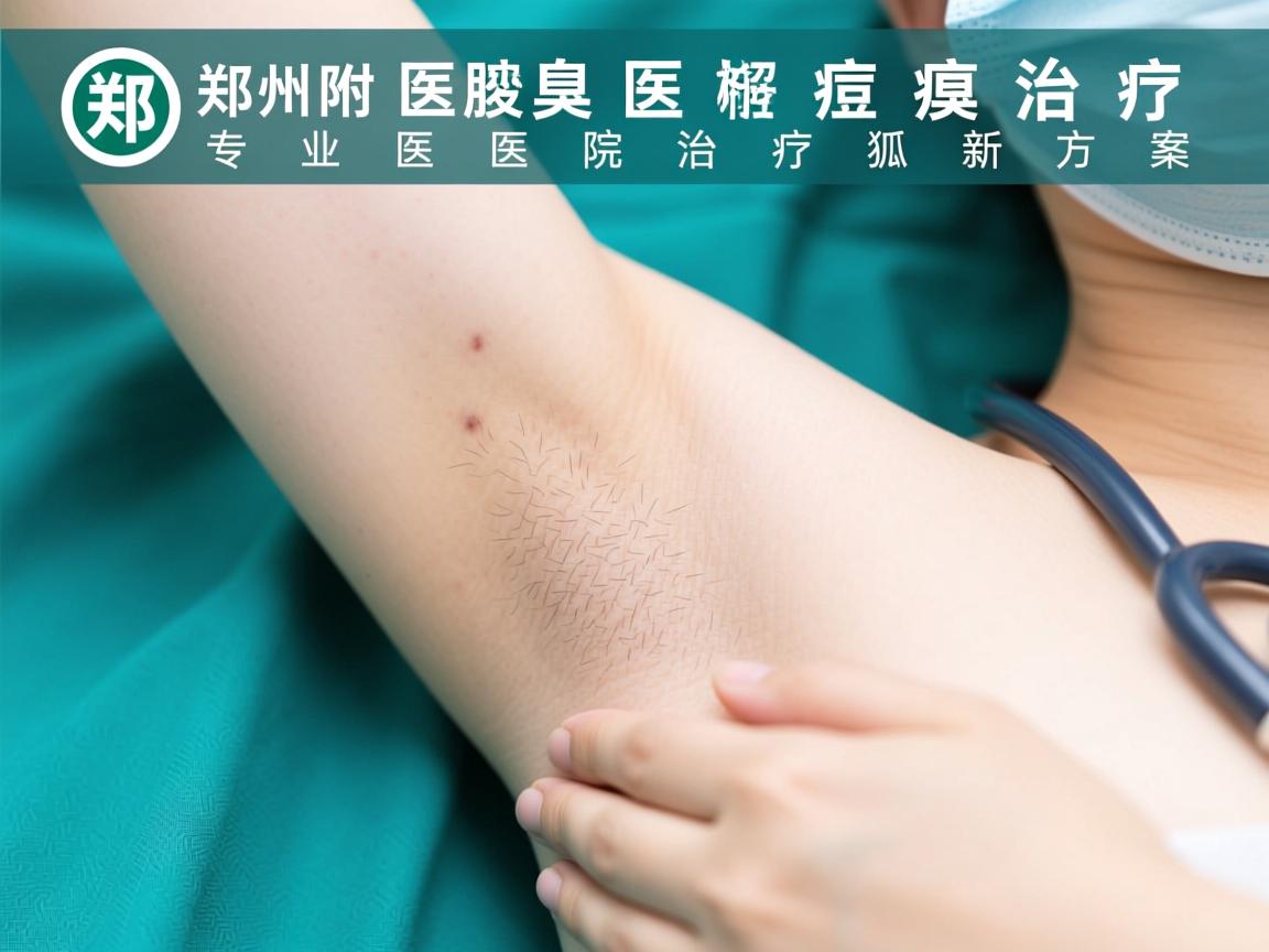郑州附医腋臭医院解析腋臭治疗，专业医院治疗狐臭新方案