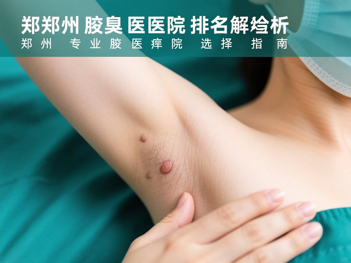 郑州腋臭医院排名解析，郑州专业腋臭医院的选择指南