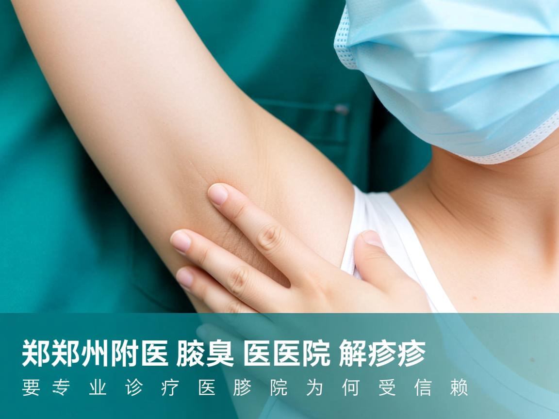 郑州附医腋臭医院解析，专业诊疗腋臭，郑州附医腋臭医院为何受信赖