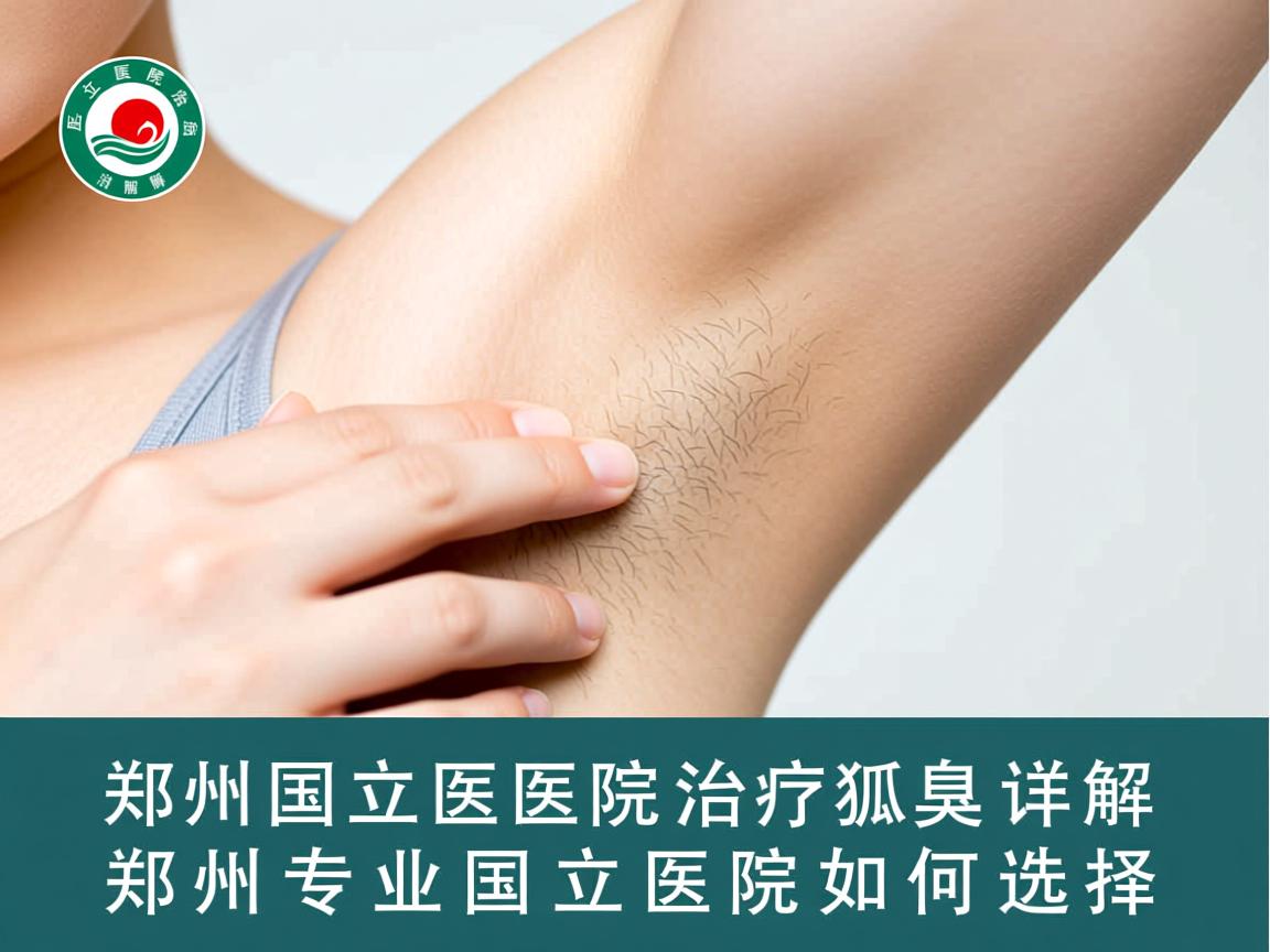 郑州国立医院治疗狐臭详解，郑州专业国立医院如何选择