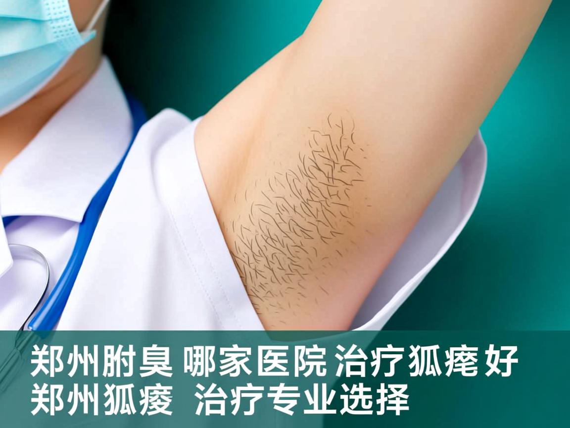 郑州附医腋臭医院专业解析，郑州哪家医院治疗狐臭好，郑州狐臭治疗专业选择