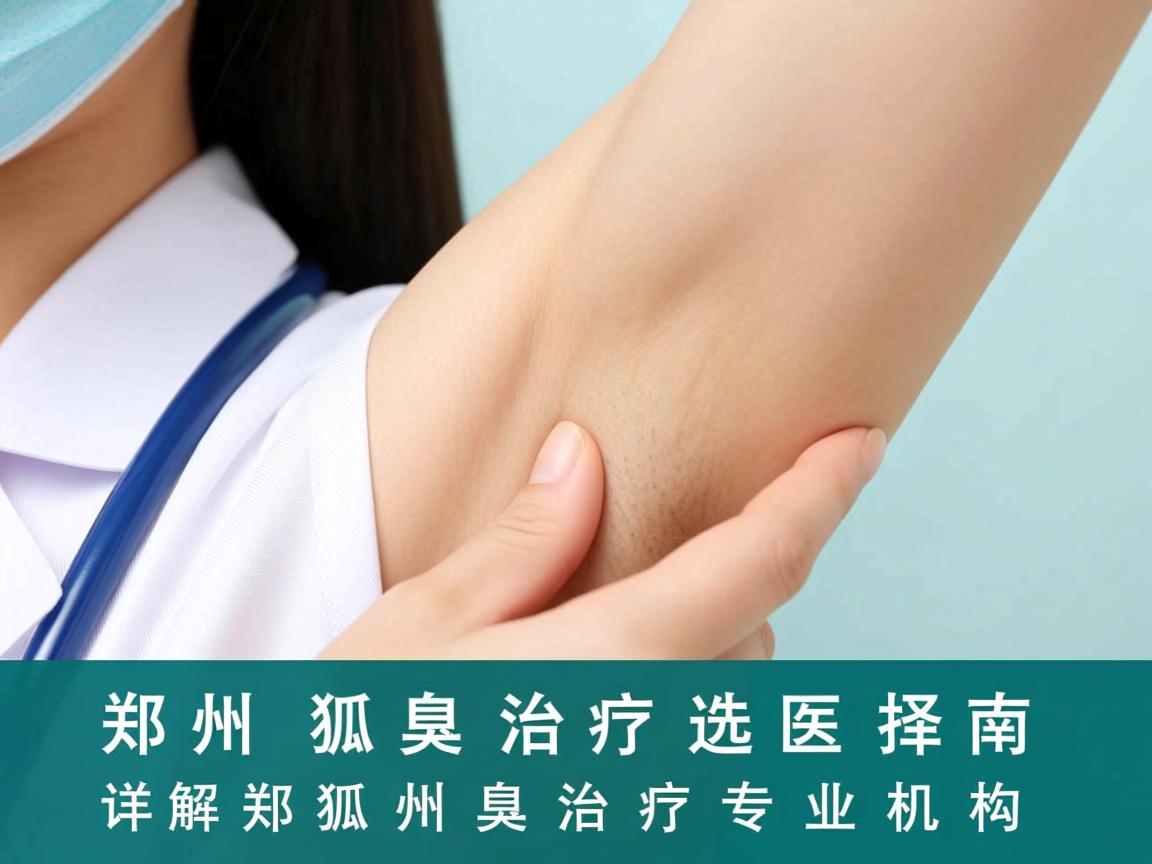 郑州狐臭治疗医院选择指南，详解郑州狐臭治疗专业机构