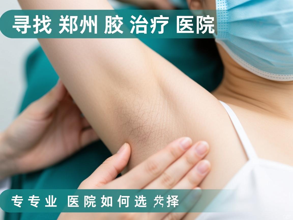 寻找郑州腋臭治疗医院，专业医院如何选择