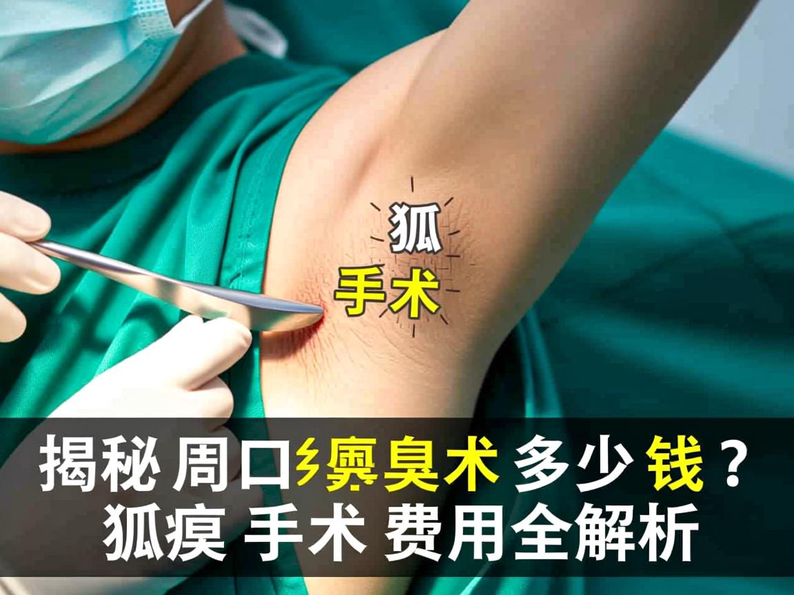 揭秘周口狐臭手术多少钱?狐臭手术费用全解析 揭秘周口狐臭手术多少钱?狐臭手术费用全解析