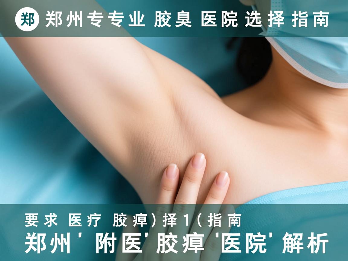 郑州专业腋臭医院选择指南，郑州附医腋臭医院解析