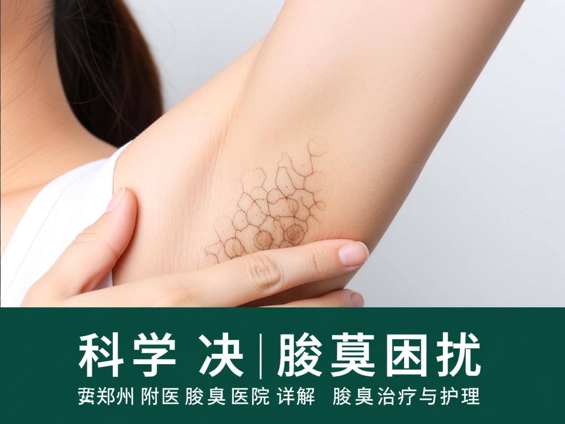 科学解决腋臭困扰，郑州附医腋臭医院详解腋臭治疗与护理