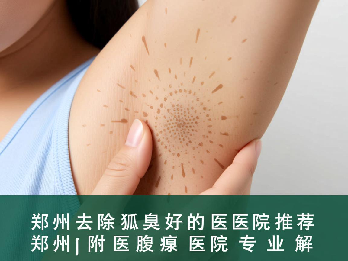 郑州去除狐臭好的医院推荐，郑州附医腋臭医院专业解析