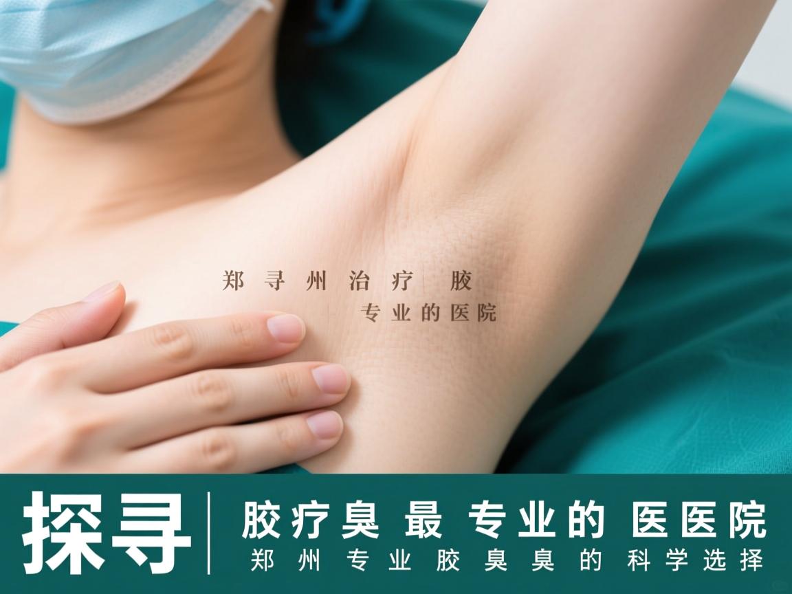 探寻郑州治疗腋臭最专业的医院，郑州专业腋臭医院的科学选择