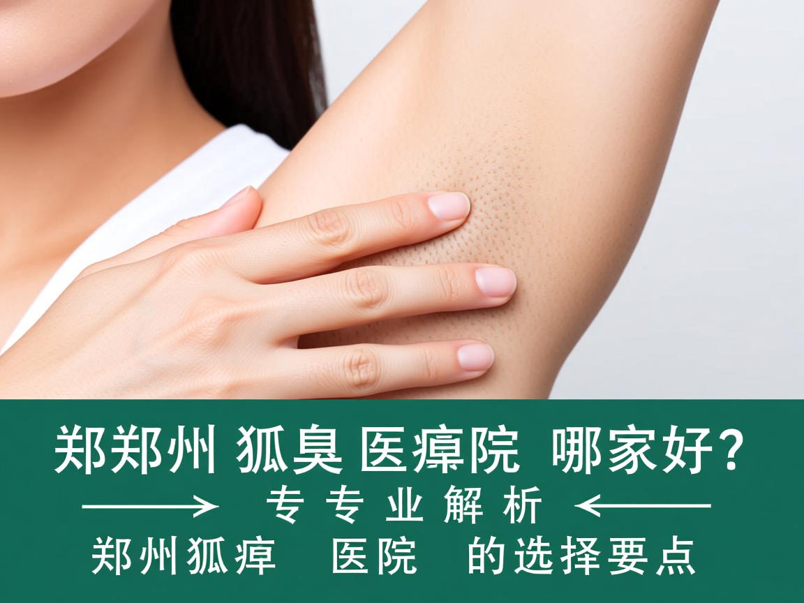 郑州狐臭医院哪家好？专业解析郑州狐臭医院的选择要点