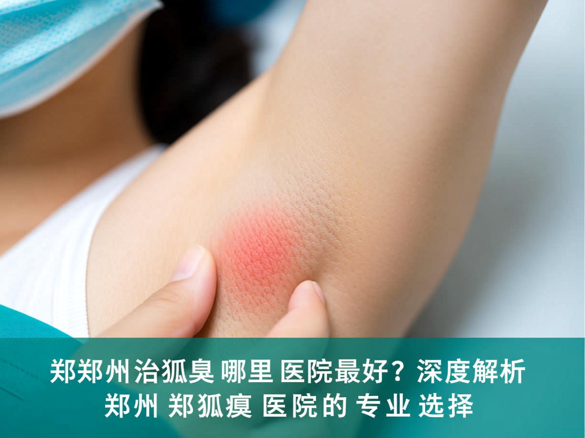 郑州治狐臭哪里医院最好？深度解析郑州狐臭医院的专业选择