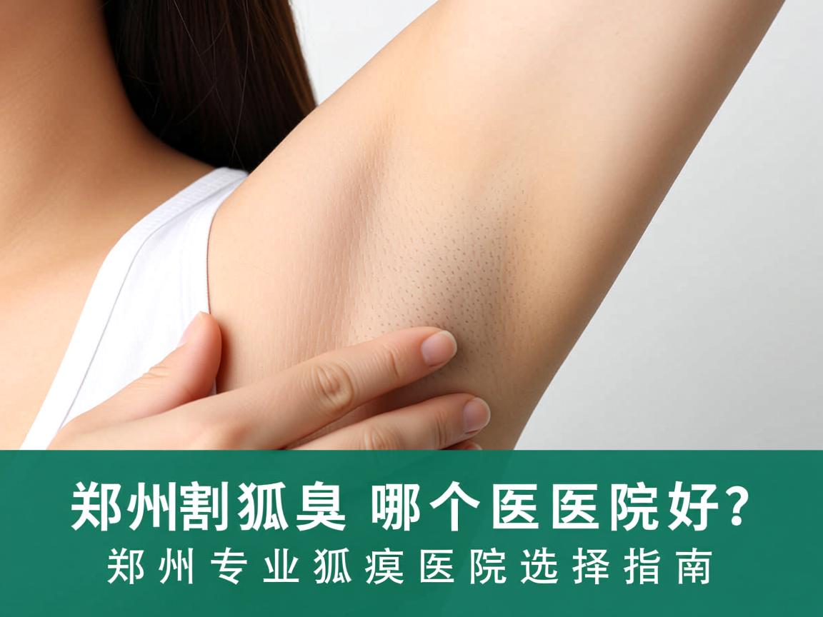 郑州割狐臭哪个医院好？郑州专业狐臭医院选择指南
