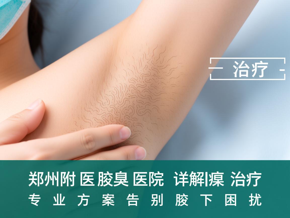 郑州附医腋臭医院详解腋臭治疗，专业方案告别腋下困扰