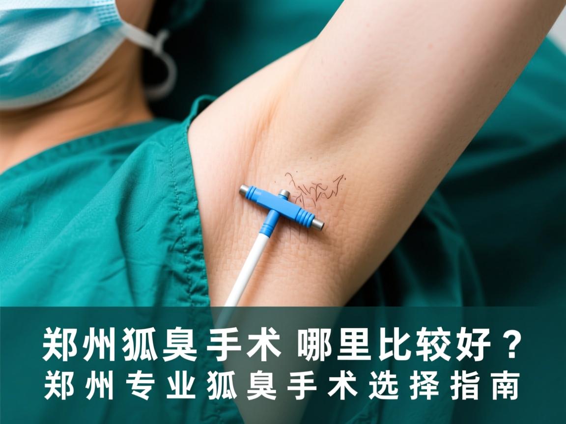 郑州狐臭手术哪里比较好？郑州专业狐臭手术选择指南