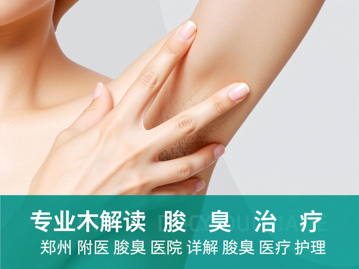 专业解读腋臭治疗，郑州附医腋臭医院详解腋臭医疗护理