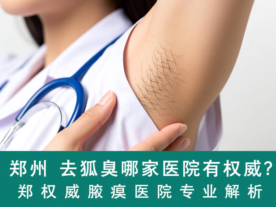 郑州去狐臭哪家医院有权威？郑州权威腋臭医院专业解析