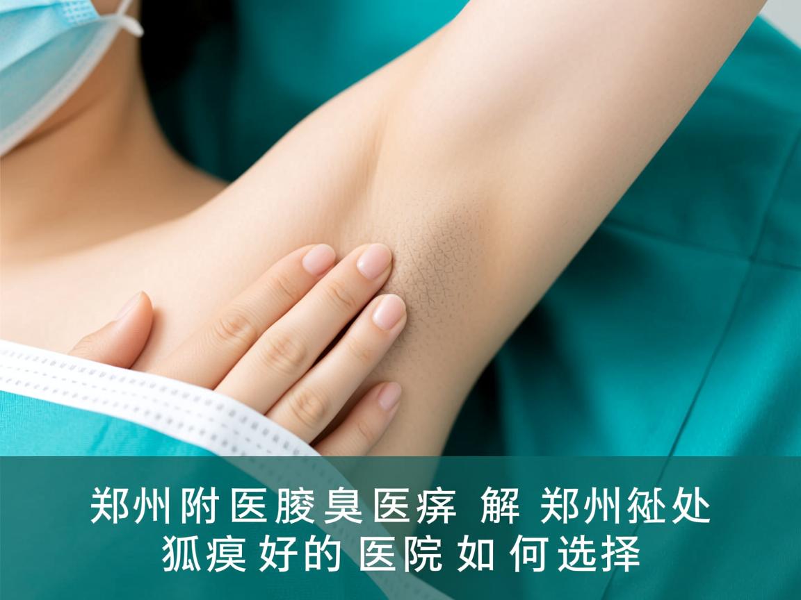 郑州附医腋臭医院解析，郑州处狐臭好的医院如何选择