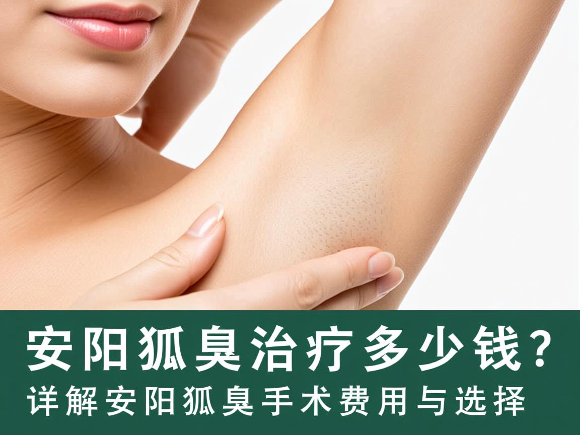 安阳狐臭治疗多少钱？详解安阳狐臭手术费用与选择