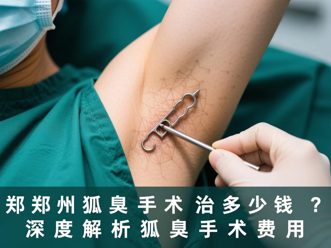 郑州狐臭手术治多少钱？深度解析狐臭手术费用