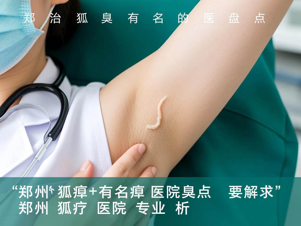 郑州治狐臭有名的医院盘点，郑州狐臭医院专业解析