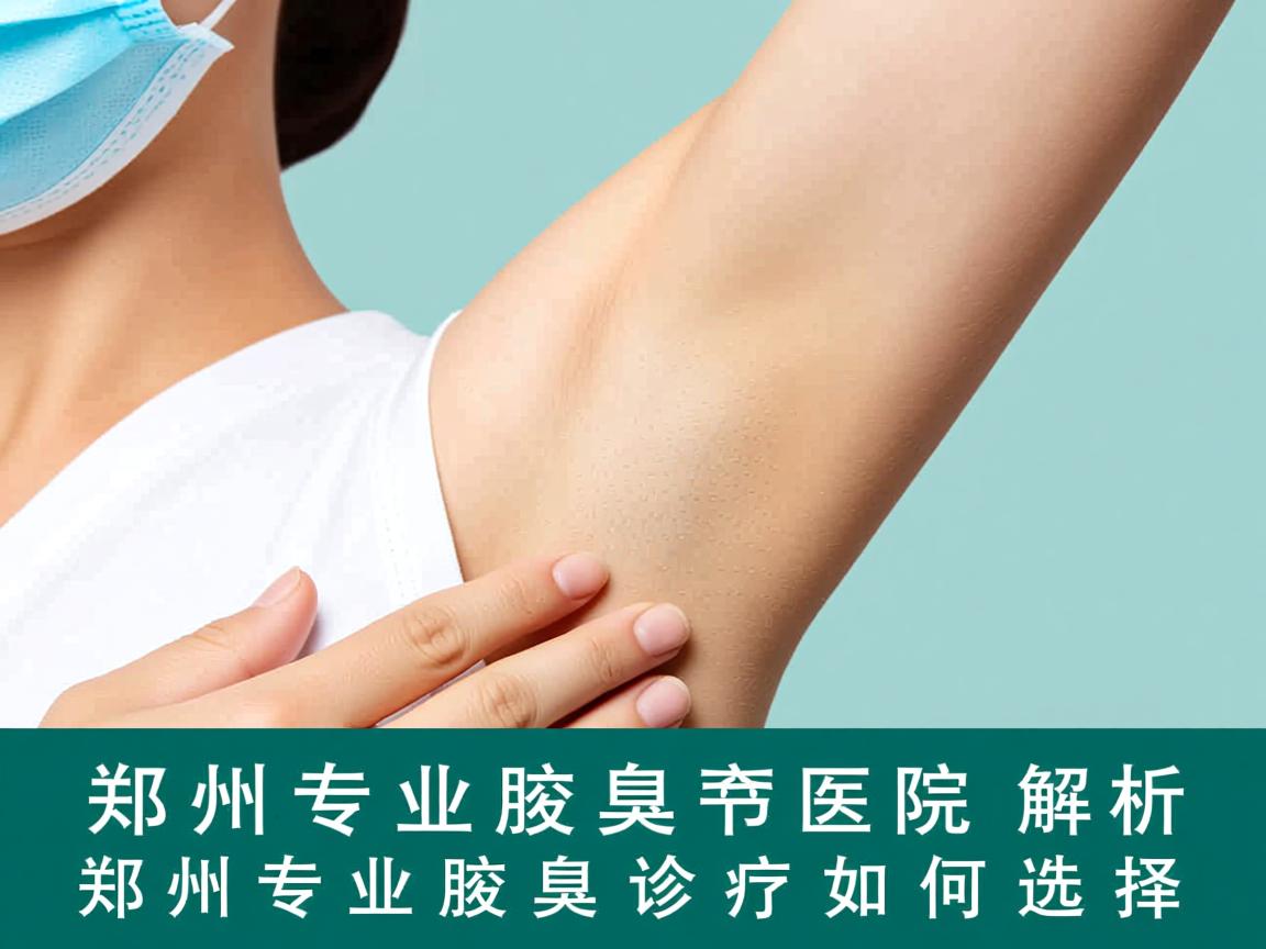 郑州专业腋臭医院解析，郑州专业腋臭诊疗如何选择