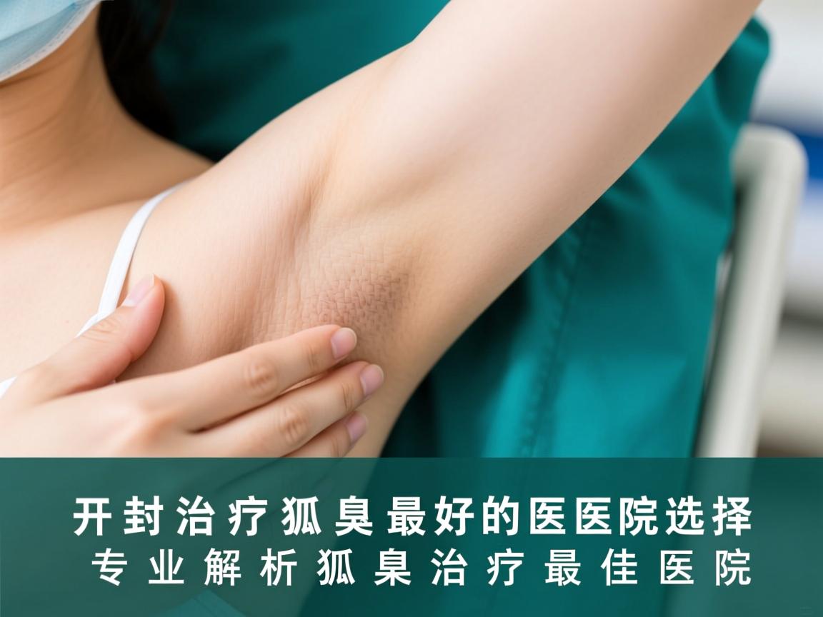开封治疗狐臭最好的医院选择，专业解析狐臭治疗最佳医院