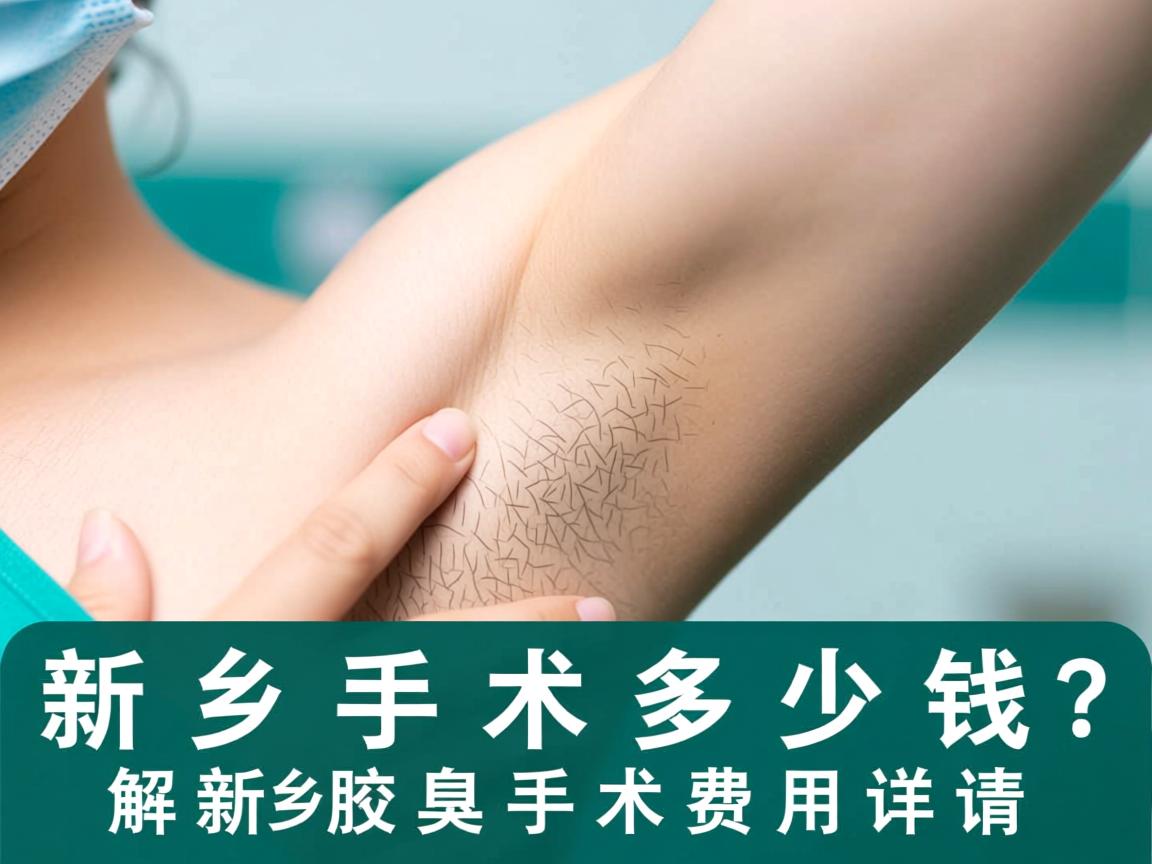 新乡腋臭手术多少钱?解析新乡腋臭手术费用详情 新乡腋臭手术多少钱?解析新乡腋臭手术费用详情
