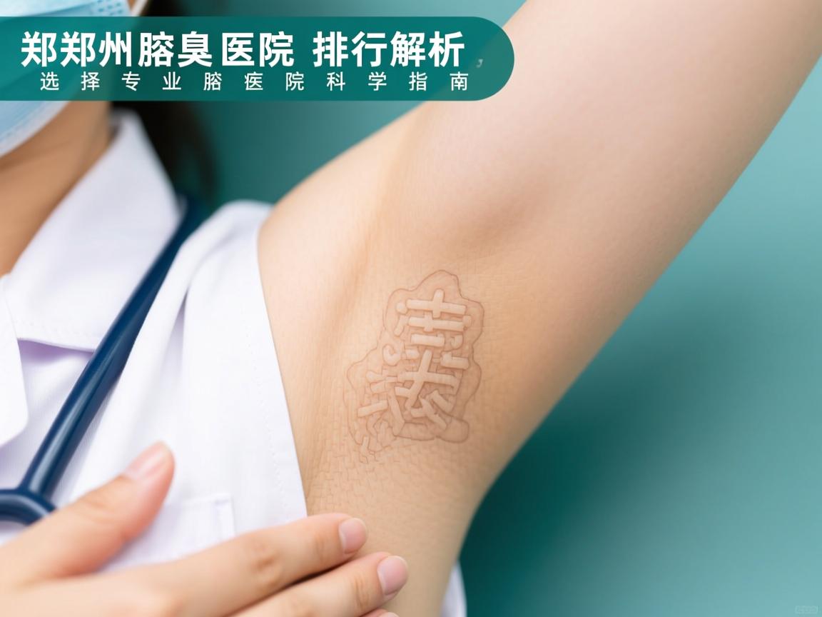 郑州腋臭医院排行解析，选择专业腋臭医院的科学指南