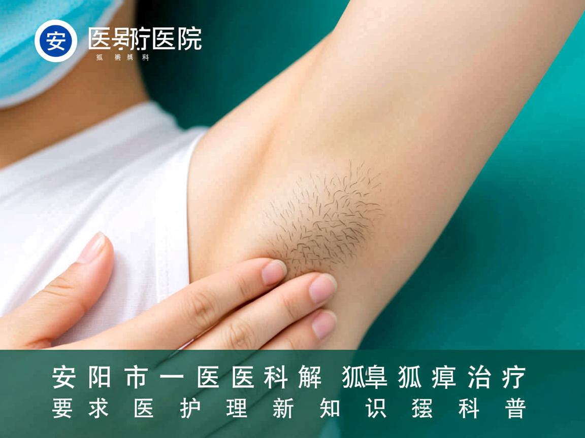 安阳市一医院狐臭科解析狐臭治疗，狐臭医疗护理新知识科普