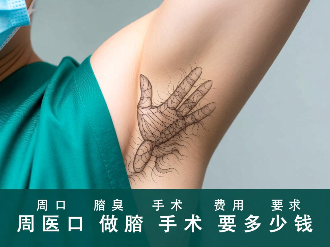 周口腋臭手术费用解析，周口做腋臭手术要多少钱